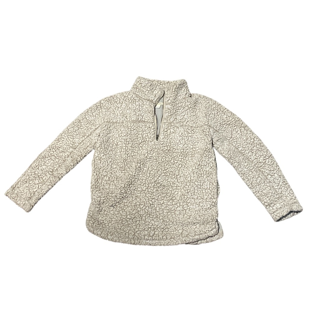 Womens Miami Small Fluffly Quater Zip Sweater